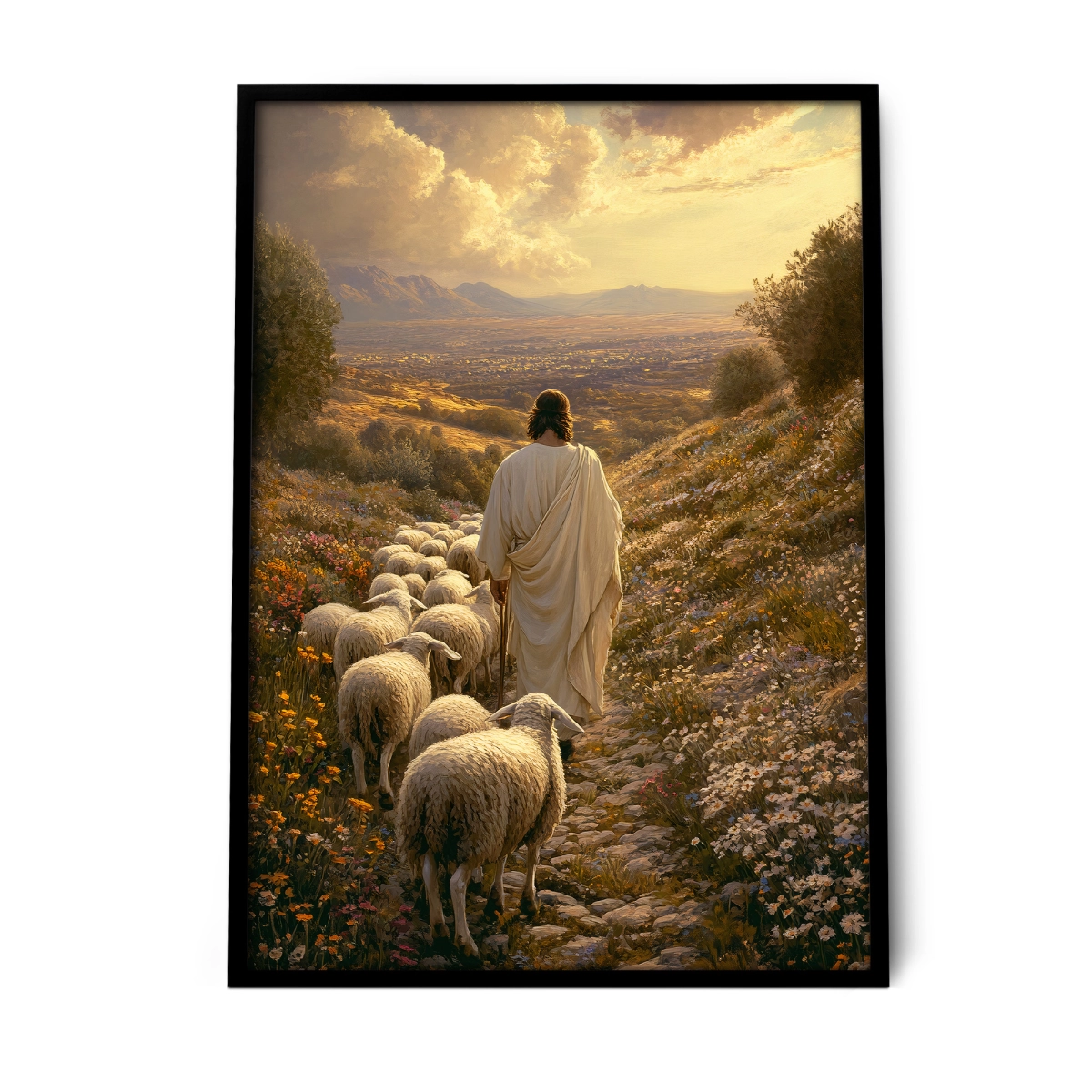 Plakat Jezus Dobry Pasterz JDP0009