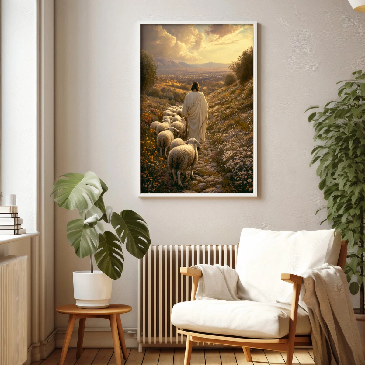 Plakat Jezus Dobry Pasterz JDP0009