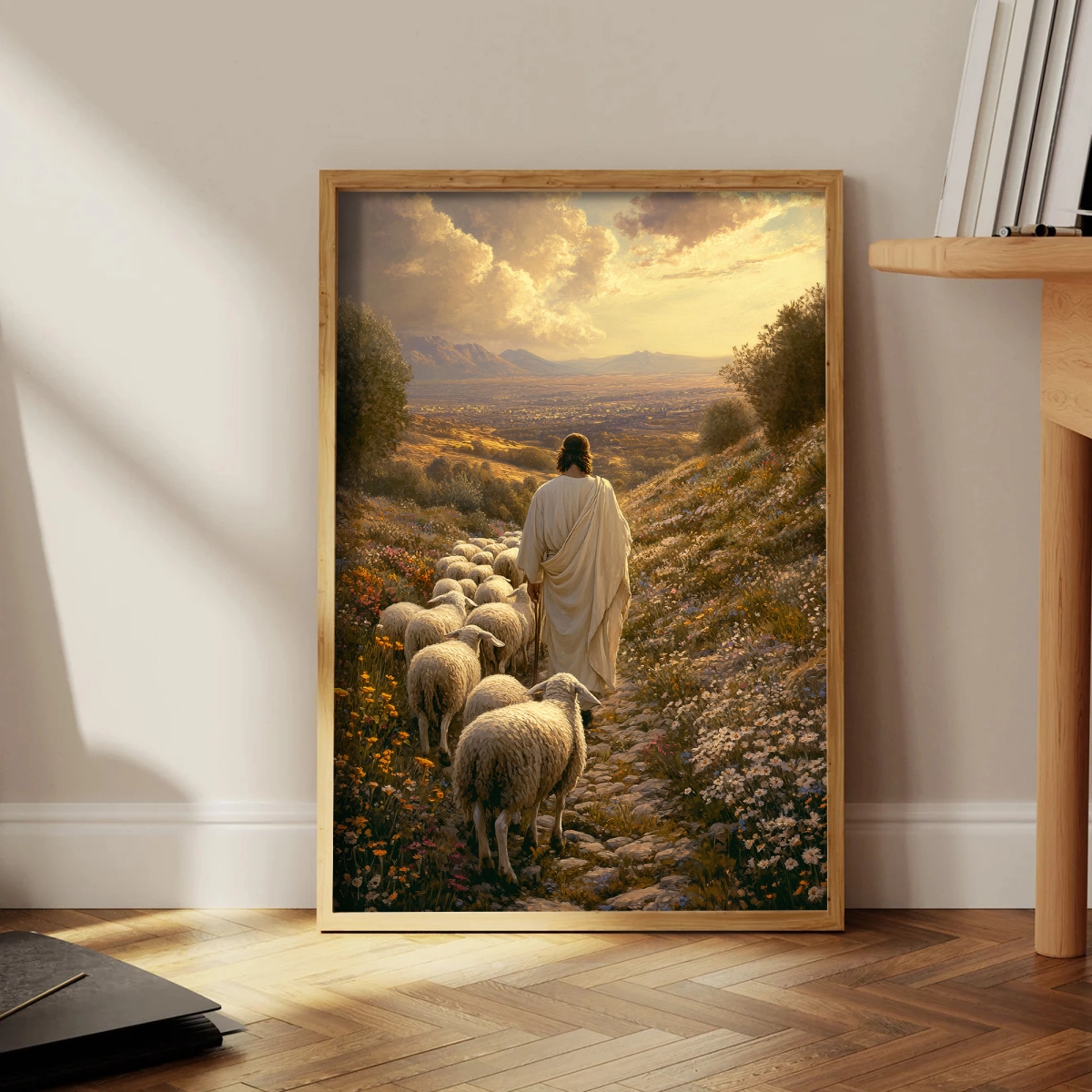 Plakat Jezus Dobry Pasterz JDP0009
