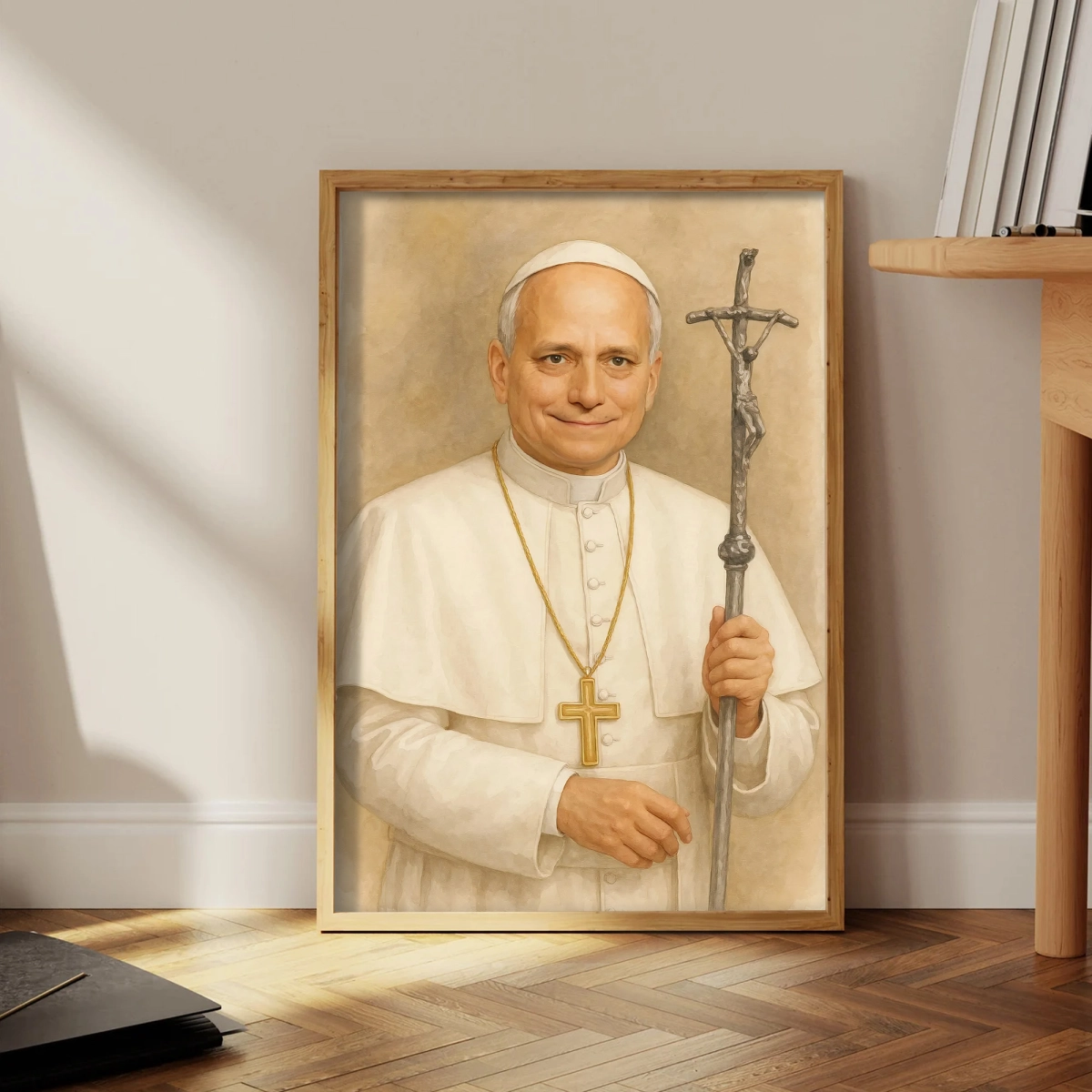 Plakat religijny PORTRET NOWY PAPIEŻ Leon XIV - POPE0003