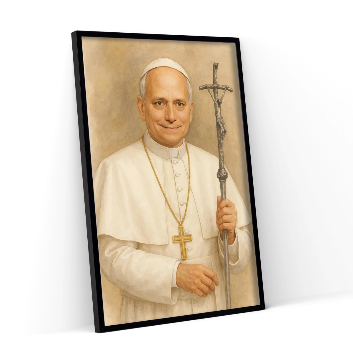 Plakat religijny PORTRET NOWY PAPIEŻ Leon XIV - POPE0003