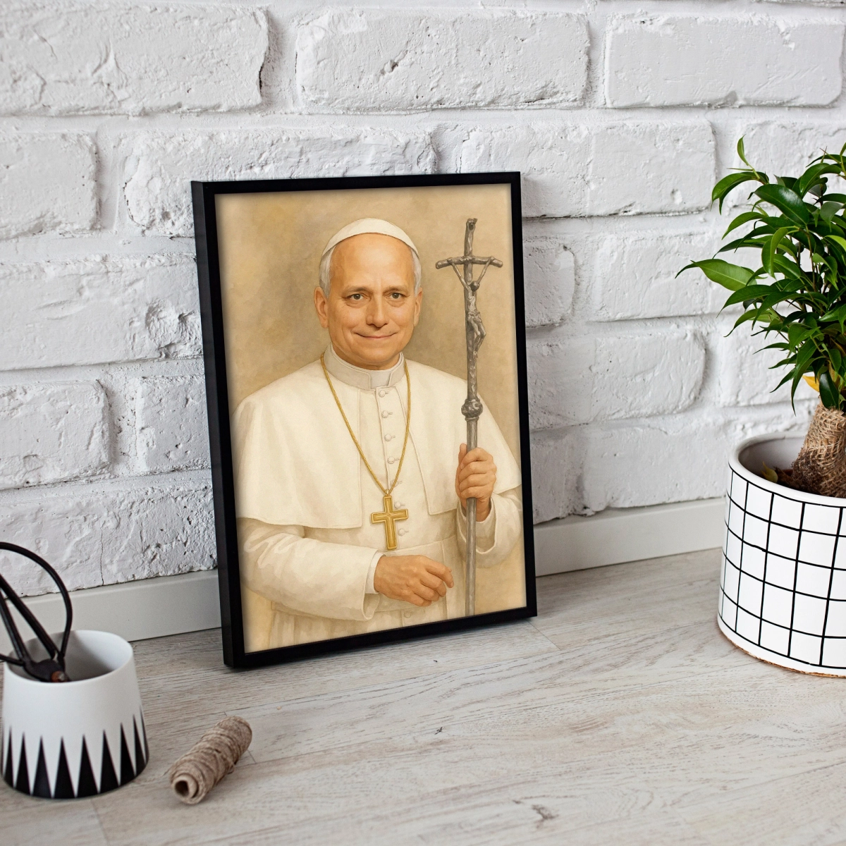 Plakat religijny PORTRET NOWY PAPIEŻ Leon XIV - POPE0003