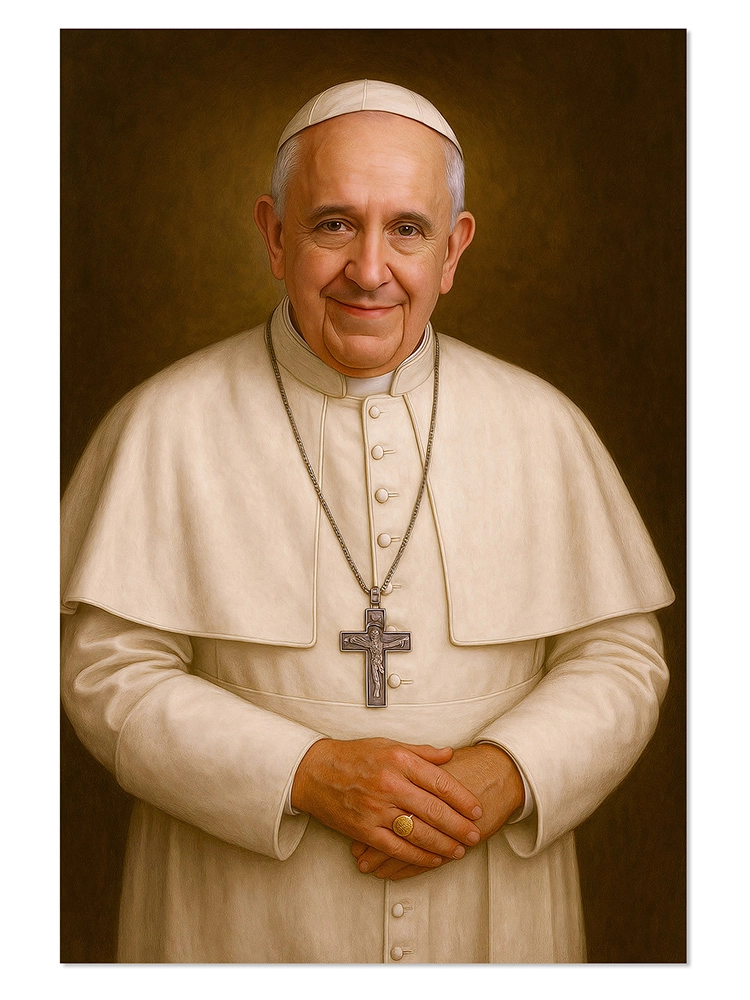 Plakat Papież Franciszek Jorge Mario Bergoglio - POPF0001